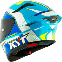 Load image into Gallery viewer, KYT TT Revo E06 Grand Prix Helmet - White/Blue