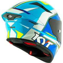 Load image into Gallery viewer, KYT TT Revo E06 Grand Prix Helmet - White/Blue