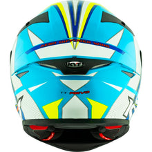 Load image into Gallery viewer, KYT TT Revo E06 Grand Prix Helmet - White/Blue