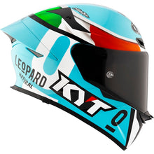 Load image into Gallery viewer, KYT TT Revo E06 Tricolor Leopard Replica Helmet