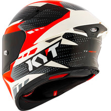 Load image into Gallery viewer, KYT TT Revo E06 Gear Black-Red Helmet - Black/Red