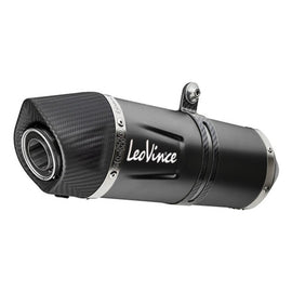LV One Evo Stainless Black Slip-On Muffler w/Carbon End Cap for Triumph Tiger 900 GT/Rally/Pro 20-22