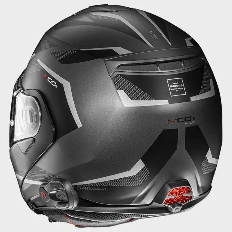 Nolan B902-RL N-COM Premium Bluetooth System + Stop Light