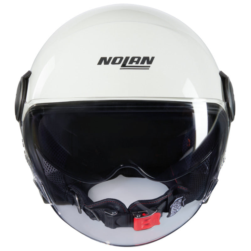 Nolan N21 Visor Open Face Classico Helmet - White - MotoHeaven
