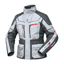 Load image into Gallery viewer, Dririder Vortex Adventure 2 Ladies Motorcycle Jacket - Grey/Black - MotoHeaven