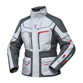 Dririder Vortex Adventure 2 Ladies Motorcycle Jacket - Grey/Black - MotoHeaven