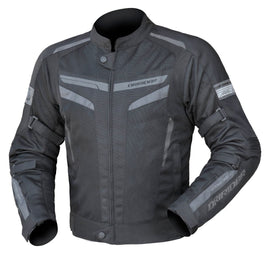 Dririder Air-Ride 5 Men's Motorcycle Jacket - Black/Grey - MotoHeaven