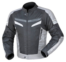 Load image into Gallery viewer, Dririder Air-Ride 5 Men's Motorcycle Jacket - Silver/Black - MotoHeaven
