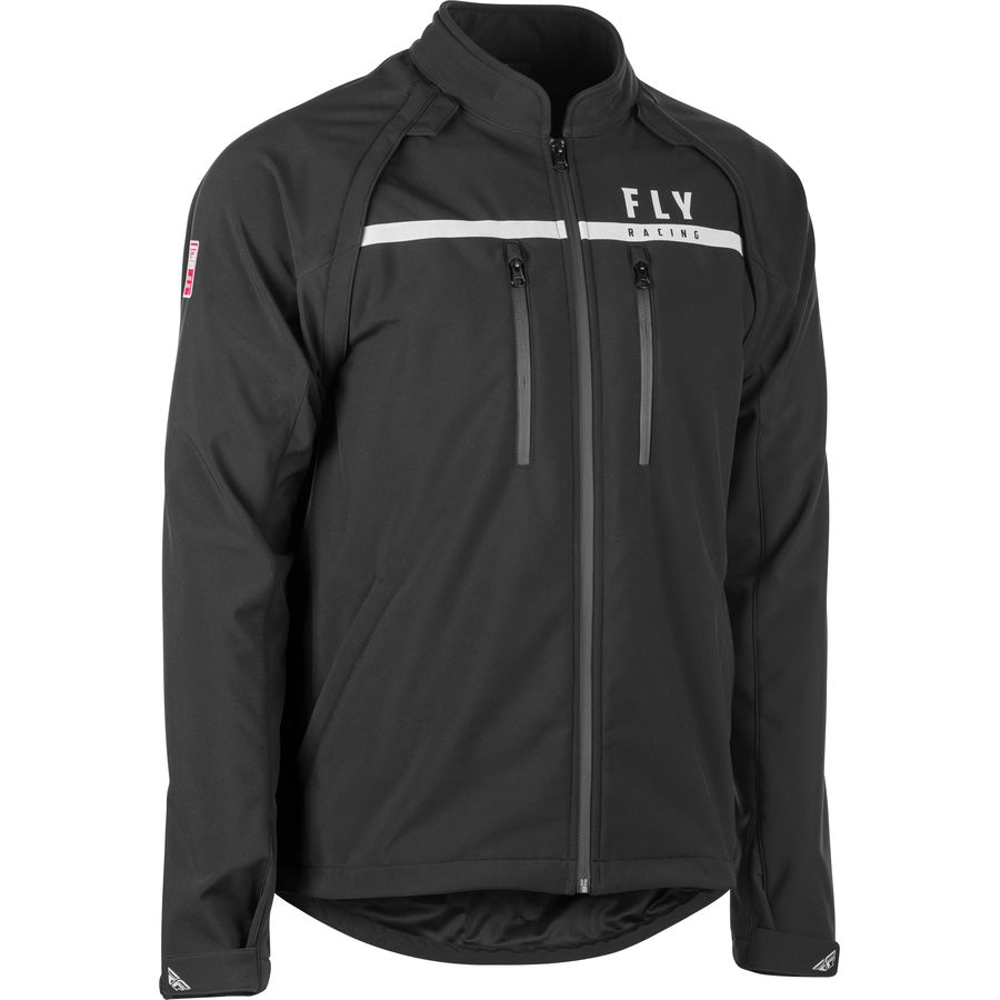 Fly Racing Patrol Motorcycle Jacket  - Black