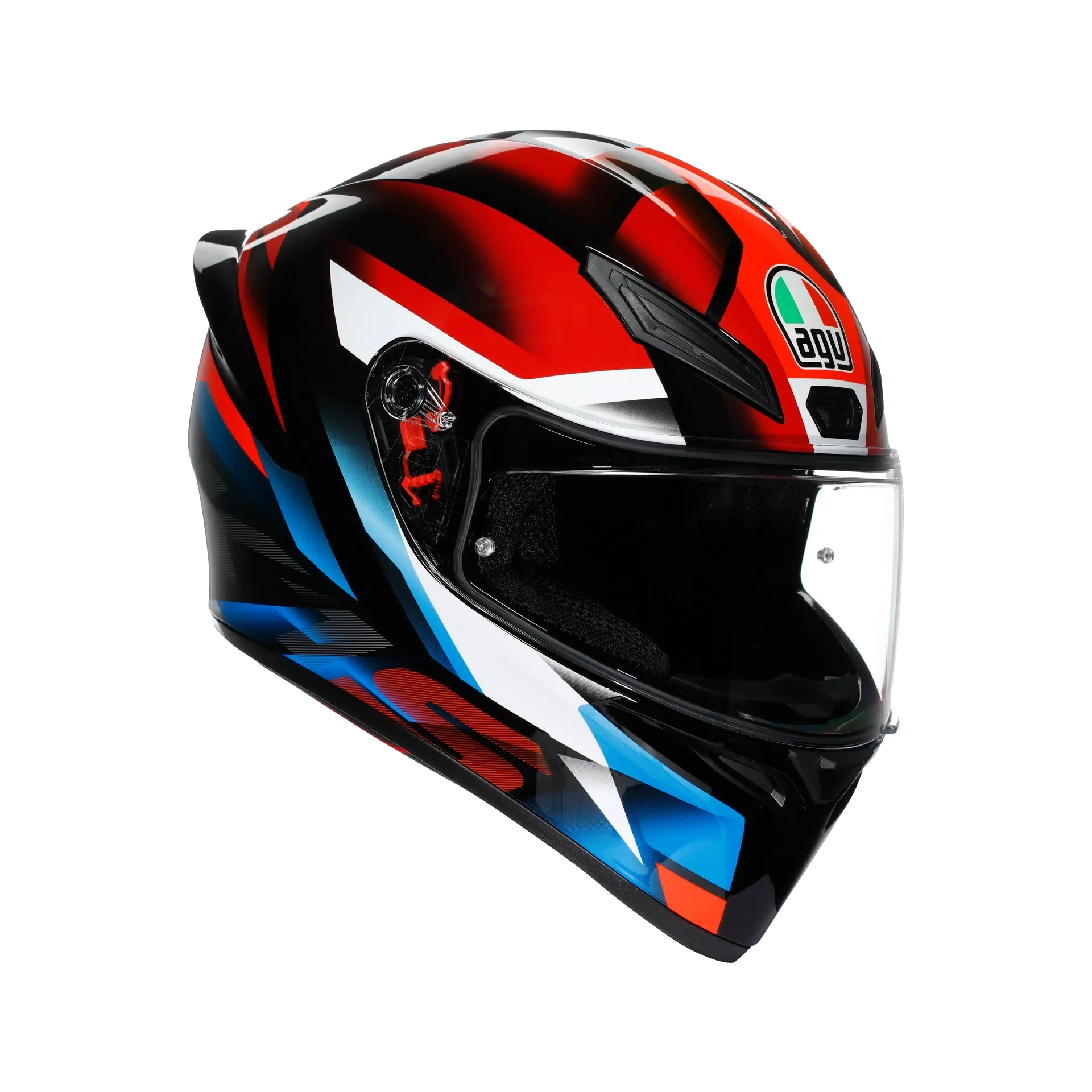 AGV K1 S Fastlap Helmet - Black/Red/Blue