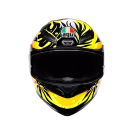 AGV K1 S Tropicrush Full Face Helmet - Black/Orange - MotoHeaven