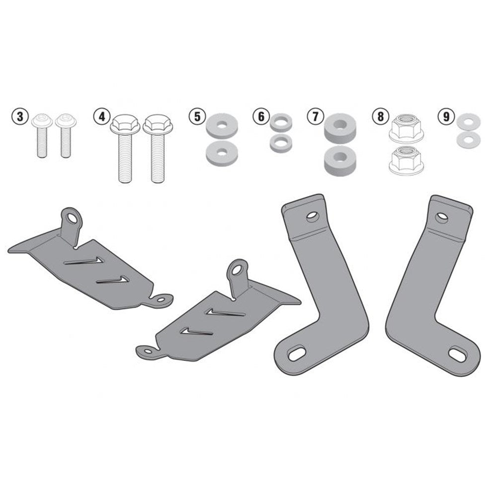 Givi Rear Rack Fitting Kit for Yamaha TE2118 MT-07 14-17
