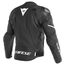 Load image into Gallery viewer, Dainese Avro 4 Leather Jacket -Black-Matt/Black-Matt/White