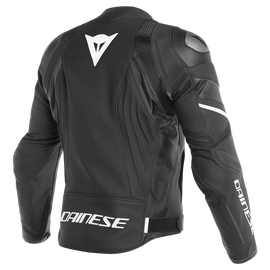 Dainese Avro 4 Leather Jacket -Black-Matt/Black-Matt/White