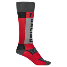 Load image into Gallery viewer, Fly Racing MX Thick Socks - Red/Grey
