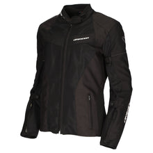 Load image into Gallery viewer, Dririder Vivid 3 Air Ladies Jacket - Black/Black - View 2 | Everest Motorcycles
