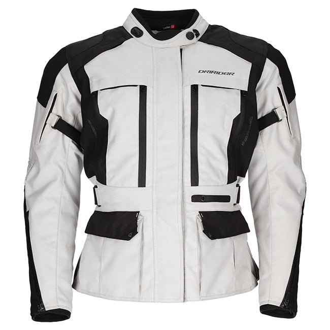 Dririder Explorer Jacket - Light Grey/Black
