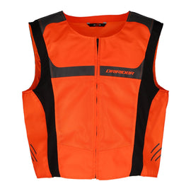 Dririder Hi-Vis Vest - Mesh Fluro Orange - MotoHeaven