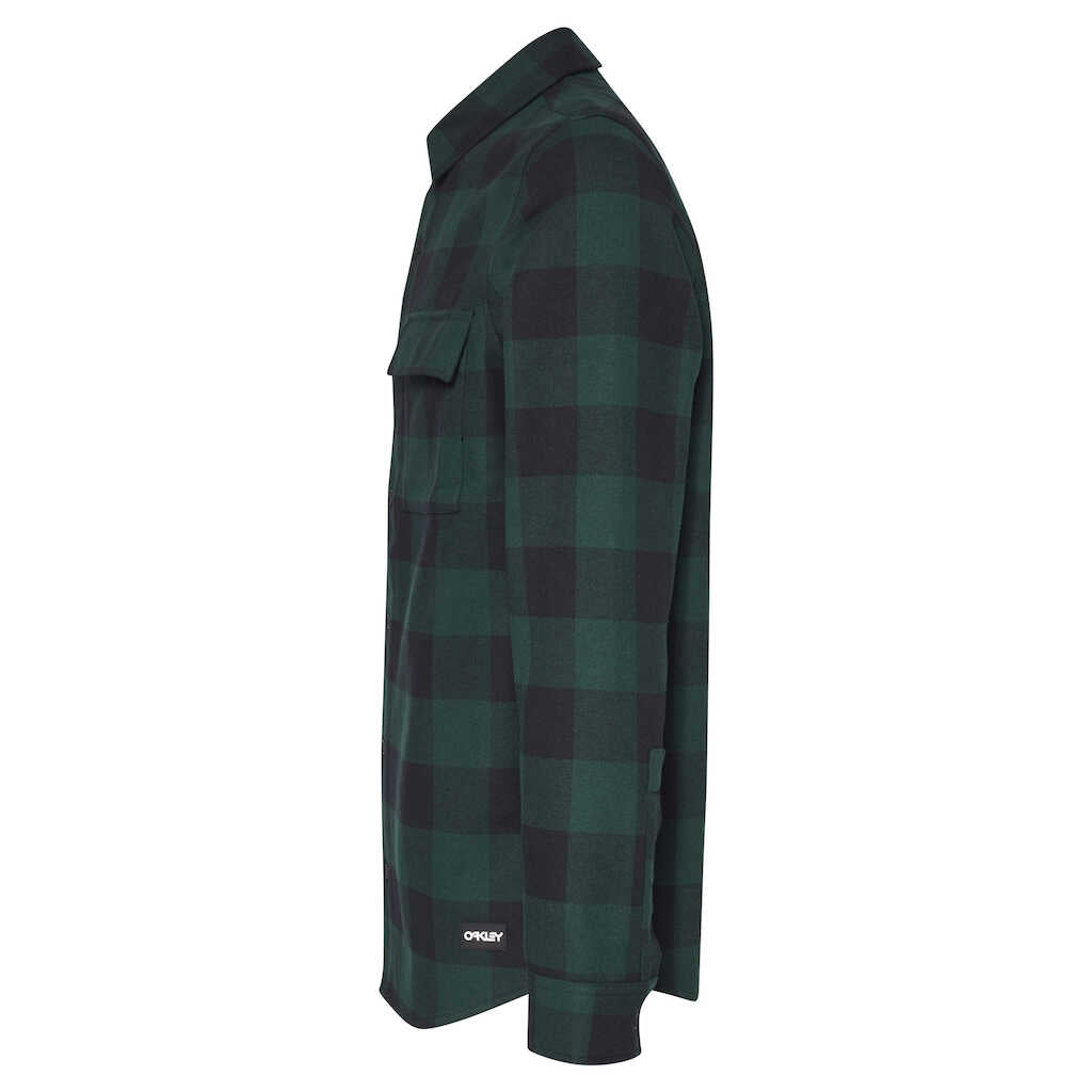 Oakley Casual Bear Cozy Flannel  - Hunter Green