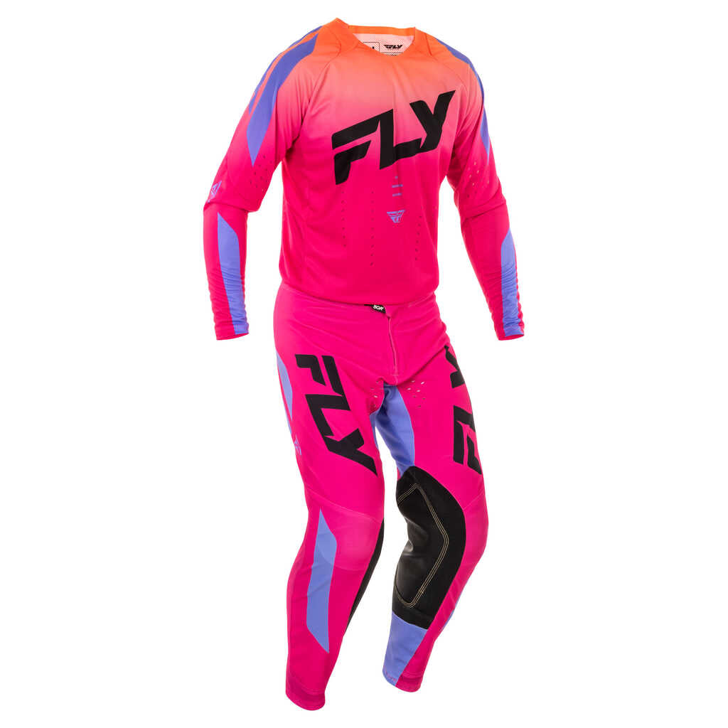 Fly Racing 2025 Evolution MX Pants - Pink/ Lavender/ Black