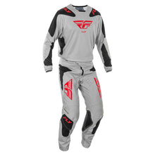 Load image into Gallery viewer, Fly Racing 2025 Kinetic MX Sym Pants -  Light Grey/ Red/ Black