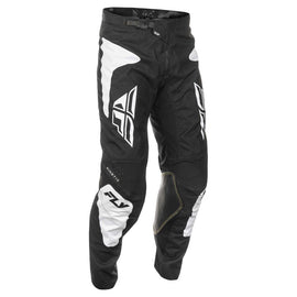 Fly Racing 2025 Kinetic MX Sym Pants -  Black/ White