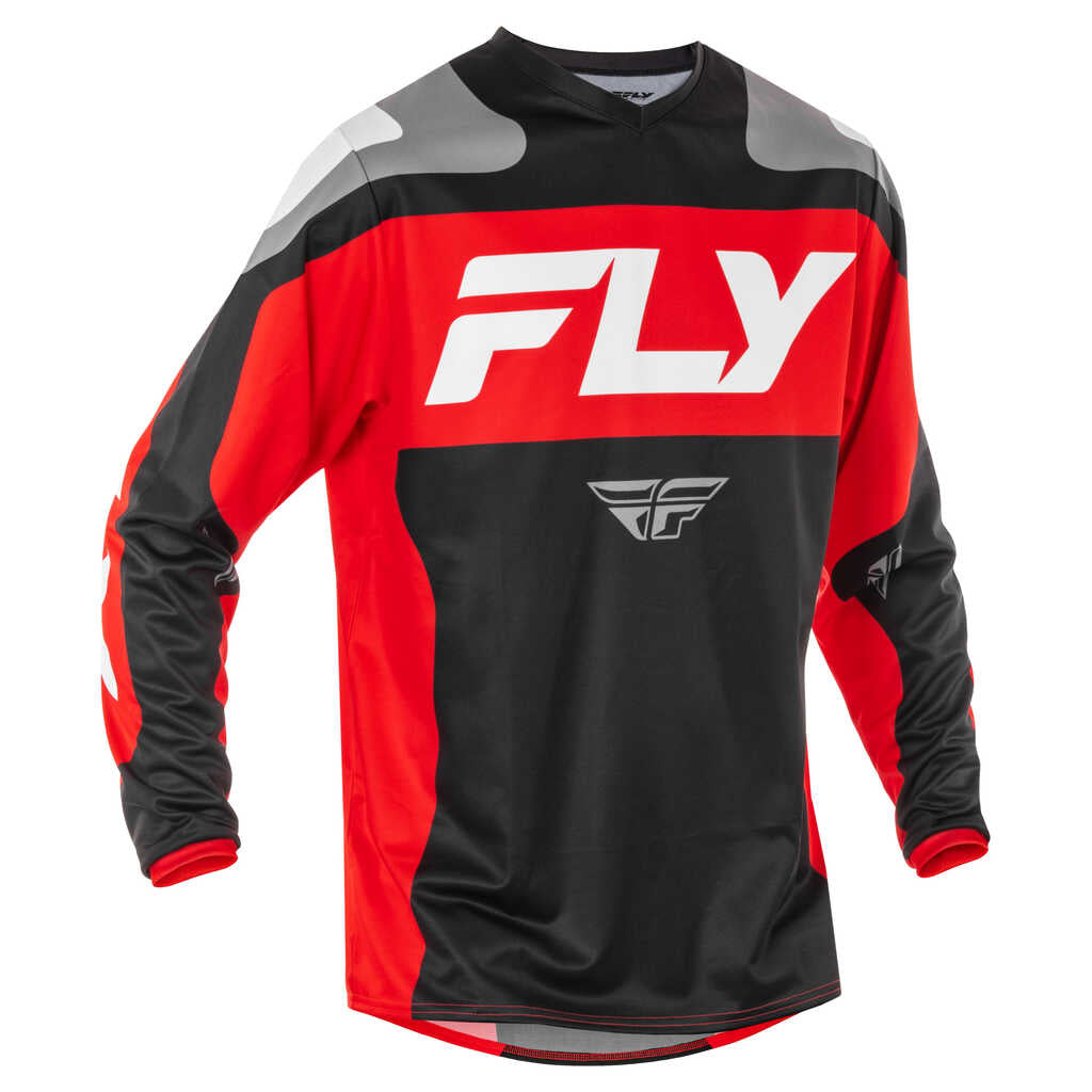 Fly Racing Legacy 2025 F-16 MX Jersey - Black/ Red/ White