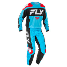 Load image into Gallery viewer, Fly Racing Legacy 2025 F-16 MX Pants - Cyan/Blue/White