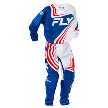 Load image into Gallery viewer, Fly Racing Legacy 2025 F-16 MX Youth Pants - Red/White/Blue