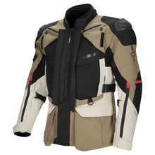 Load image into Gallery viewer, Dririder Vortex Adventure 3 All Season Jacket - Khaki/Stone/Black - View 3 | Everest Motorcycles