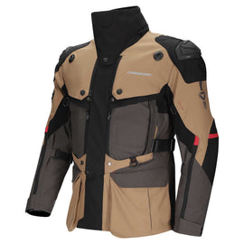 Dririder Vortex Adventure 3 All Season Jacket - Dark Grey/Brown/Black - View 1 | Everest Motorcycles