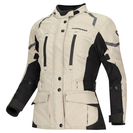 Dririder COMPASS V Ladies Jacket - Sand/Black | Everest Motorcycles