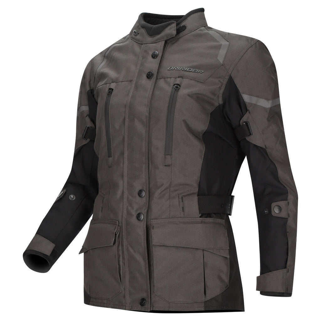 Dririder COMPASS V Ladies Jacket - Grey/Black | Everest Motorcycles