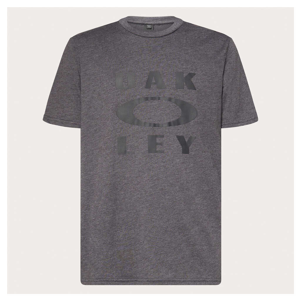 Oakley Bark Ellipse T-Shirt - Dark Grey Heather/Black