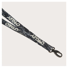 Load image into Gallery viewer, Oakley Wanderlust Lanyard - AOP Mountain Black Cement