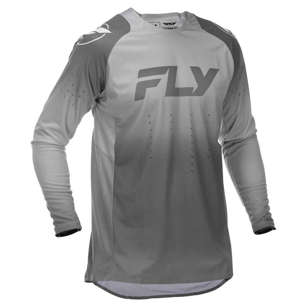 Fly Racing 2026 Evolution MX Jersey - White/Grey