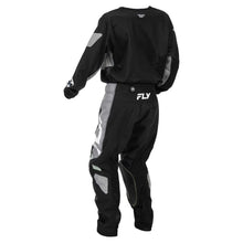 Load image into Gallery viewer, Fly Racing 2026 Youth Kinetic MX Jersey - Black/Grey