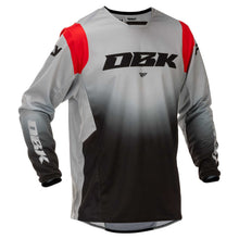 Load image into Gallery viewer, Fly Racing 2026 Kinetic S.E. DBK MX Jersey - Grey/Black/Red