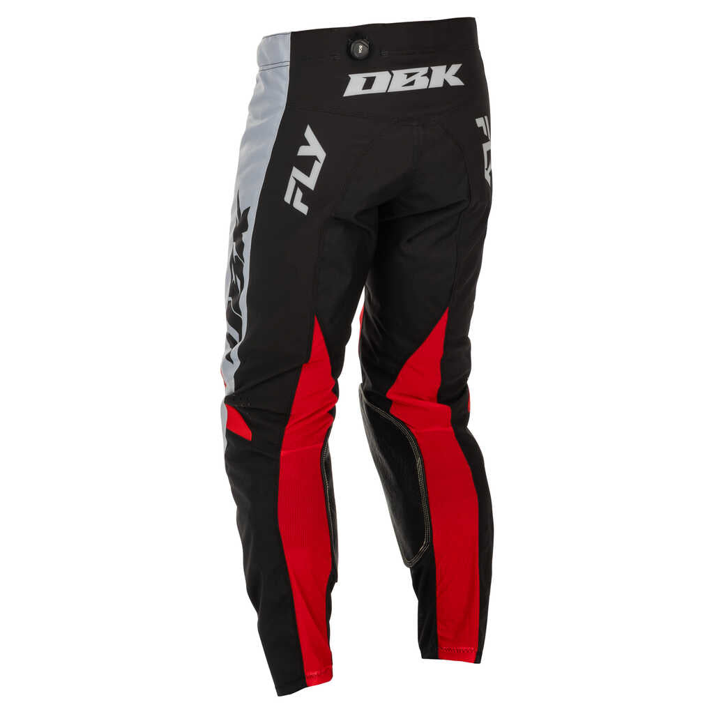 Fly Racing 2026 Youth Kinetic S.E MX DBK Pants - Grey/Black/Red
