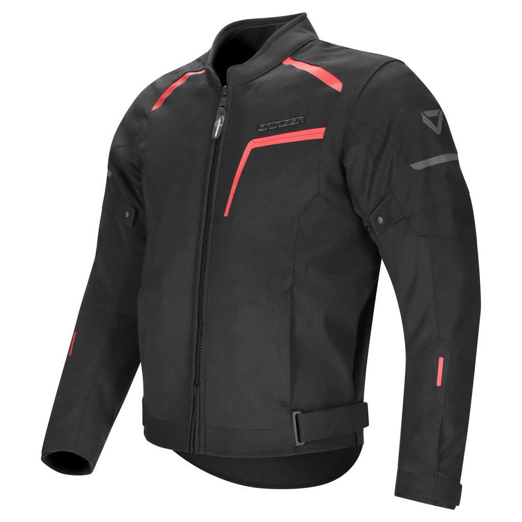 Dririder Air-Ride 6 Jacket - Black/Red - View 1 | Everest Motorcycles