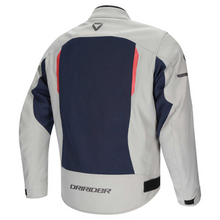 Load image into Gallery viewer, Dririder Air-Ride 6 Jacket - Light Grey/Navy/Red - MotoHeaven