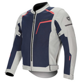 Dririder Air-Ride 6 Jacket - Light Grey/Navy/Red