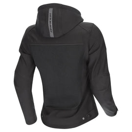 Dririder BLVD II Air Soft Shell Casual Ladies Hoody - Black