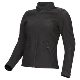 Dririder BLVD II Waterproof Soft Shell Ladies Hoody - Black