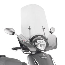 Load image into Gallery viewer, Givi 2154A Transparent Windscreen 49.5 x 65.5cm for Yamaha D&#39;elight 125 21-23