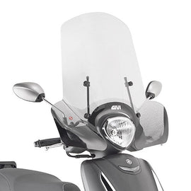 Givi 2154A Transparent Windscreen 49.5 x 65.5cm for Yamaha D'elight 125 21-23
