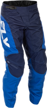 Load image into Gallery viewer, Fly Racing 2026 F-16 MX Pants - Blue/Dark Blue/White