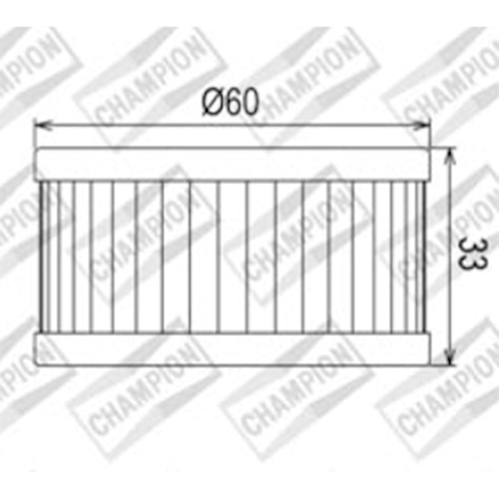 CHAMPION OIL FILTER ELEMENT - COF036