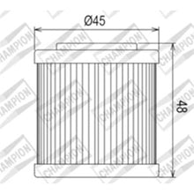 Load image into Gallery viewer, CHAMPION OIL FILTER ELEMENT - COF054
