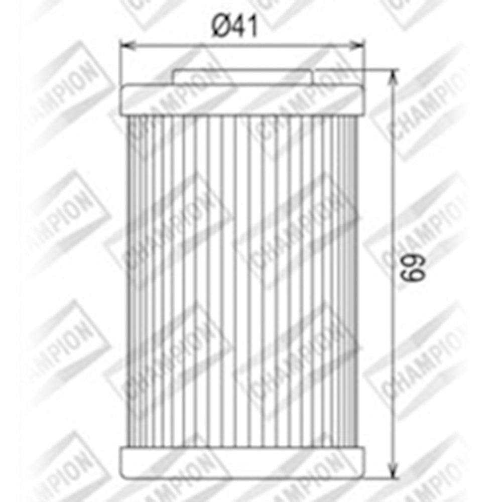 CHAMPION OIL FILTER ELEMENT - COF055